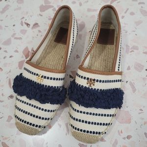 Tory burch shaw fringe espadrilles